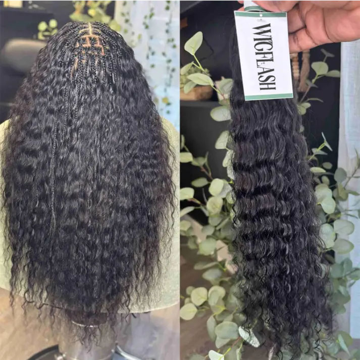 Wet & Wavy Bulk Human Hair Bundles