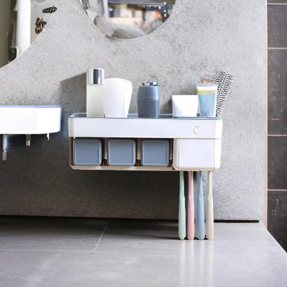 Multifunktionaler Zahnbürstenhalter