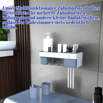 Multifunktionaler Zahnbürstenhalter