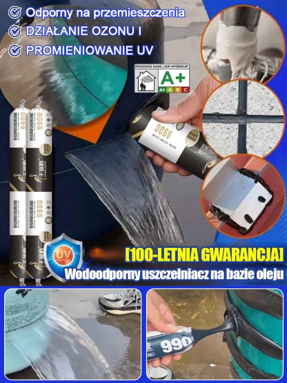 【100 Jahre Garantie】9900 Ölbasierte wasserdichte Dichtungsmasse