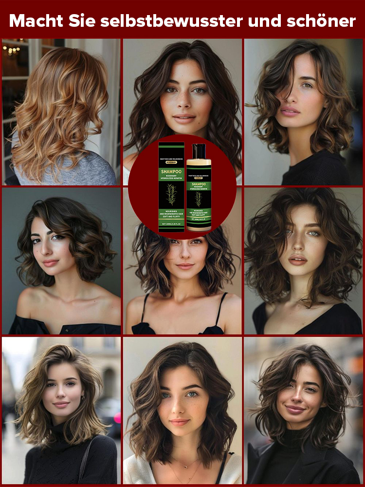 【7 Tage Haarwachstum】Bio-Rosmarin-Anti-Haarausfall-Shampoo