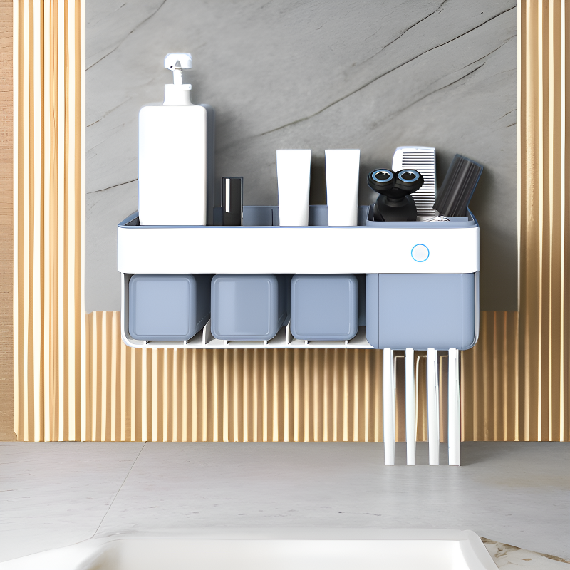 Multifunktionaler Zahnbürstenhalter