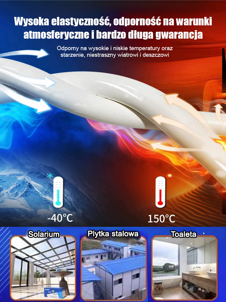 【100 Jahre Garantie】9900 Ölbasierte wasserdichte Dichtungsmasse