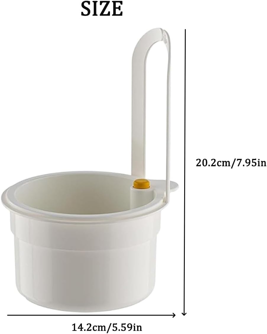 Faucet Hanging Strainer, Plastic Kitchen Drain Storage Basket