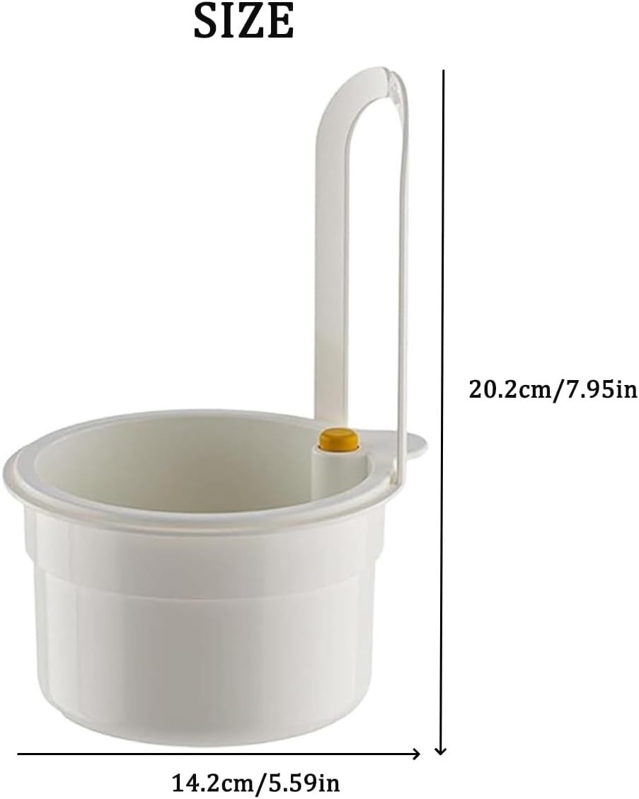 Faucet Hanging Strainer, Plastic Kitchen Drain Storage Basket