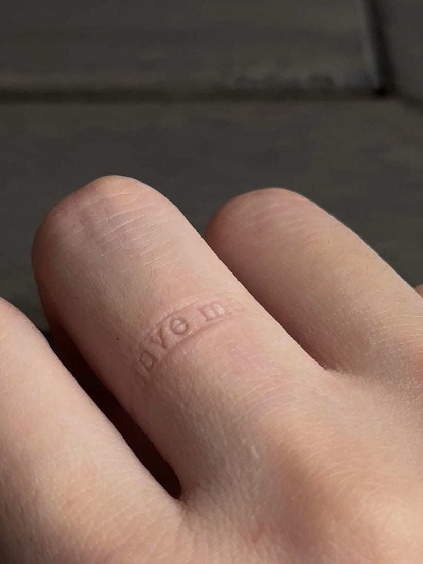 I’m Fine. Save Me. Adjustable Ring