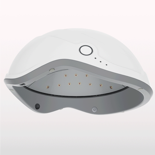 pulzní režim laserové helmy