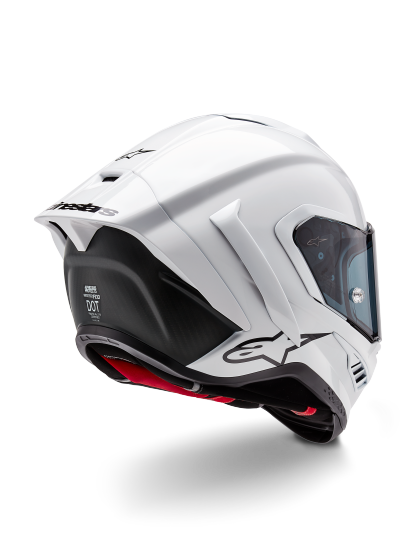 Přilba Alpinestars Supertech R10 Solid, karbonová skořepina, certifikace CE, pokročilé odvětrávání a padnutí