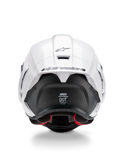 Přilba Alpinestars Supertech R10 Solid, karbonová skořepina, certifikace CE, pokročilé odvětrávání a padnutí