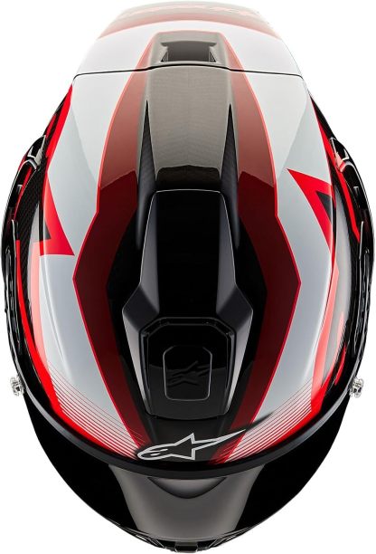 Přilba Alpinestars Supertech R10 Solid, karbonová skořepina, certifikace CE, pokročilé odvětrávání a padnutí