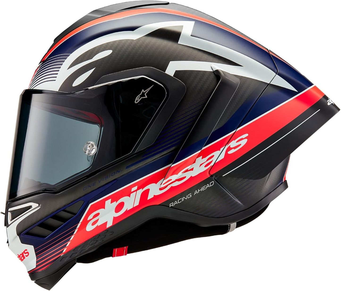 Přilba Alpinestars Supertech R10 Solid, karbonová skořepina, certifikace CE, pokročilé odvětrávání a padnutí