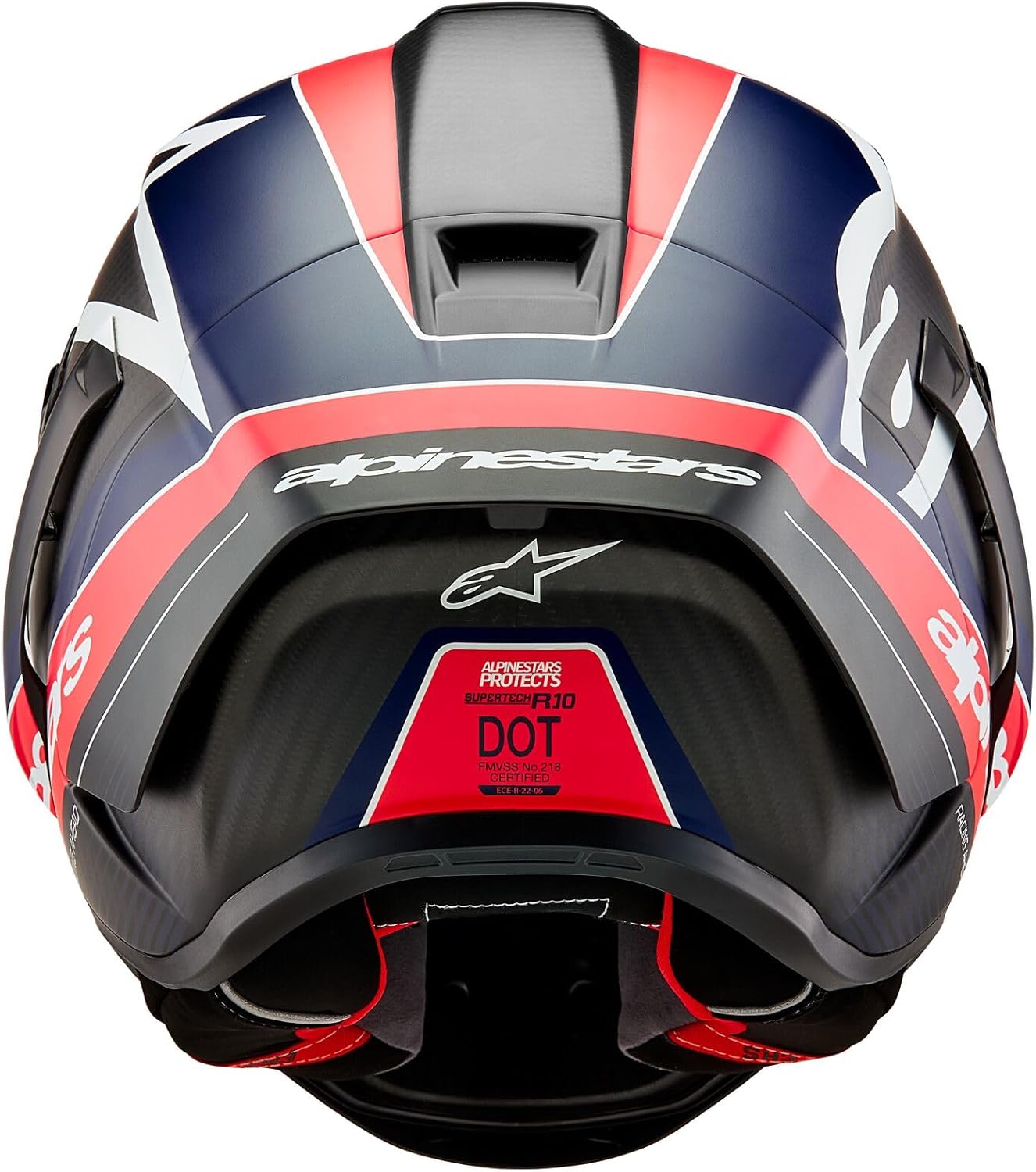 Přilba Alpinestars Supertech R10 Solid, karbonová skořepina, certifikace CE, pokročilé odvětrávání a padnutí