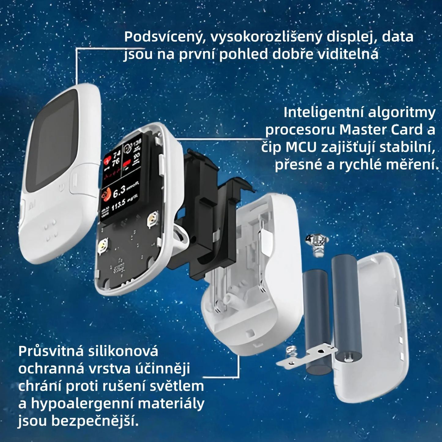 🔥Omron™ představuje nově uvedený neinvazivní chytrý glukometr pro měření hladiny glukózy v krvi 🔥