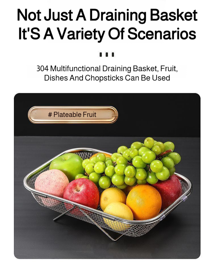 Expandable drain rack for kitchen sinks