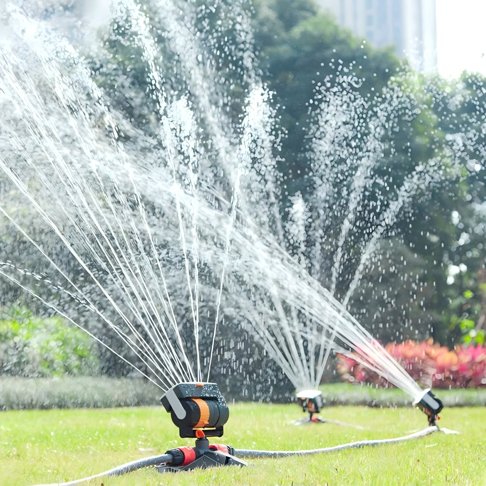 Sprayer nozzle providing gentle mist for flowers