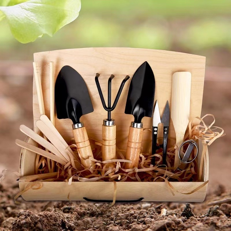 Kid-friendly gardening tools for potted flowers and plants
