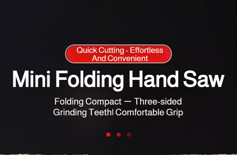 Portable Bending NonCracking Hand Saw in use