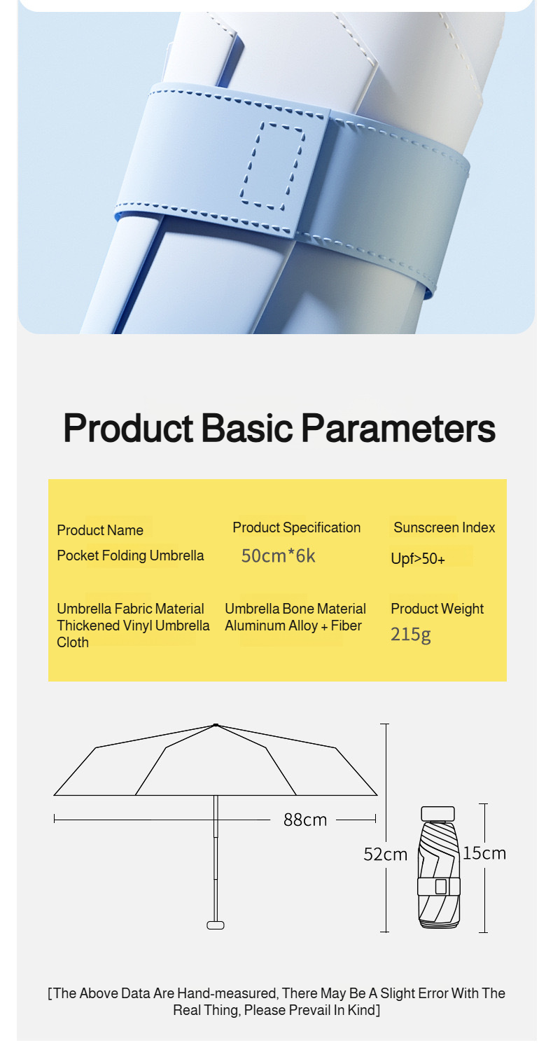 Travel umbrella with strong wind resistance