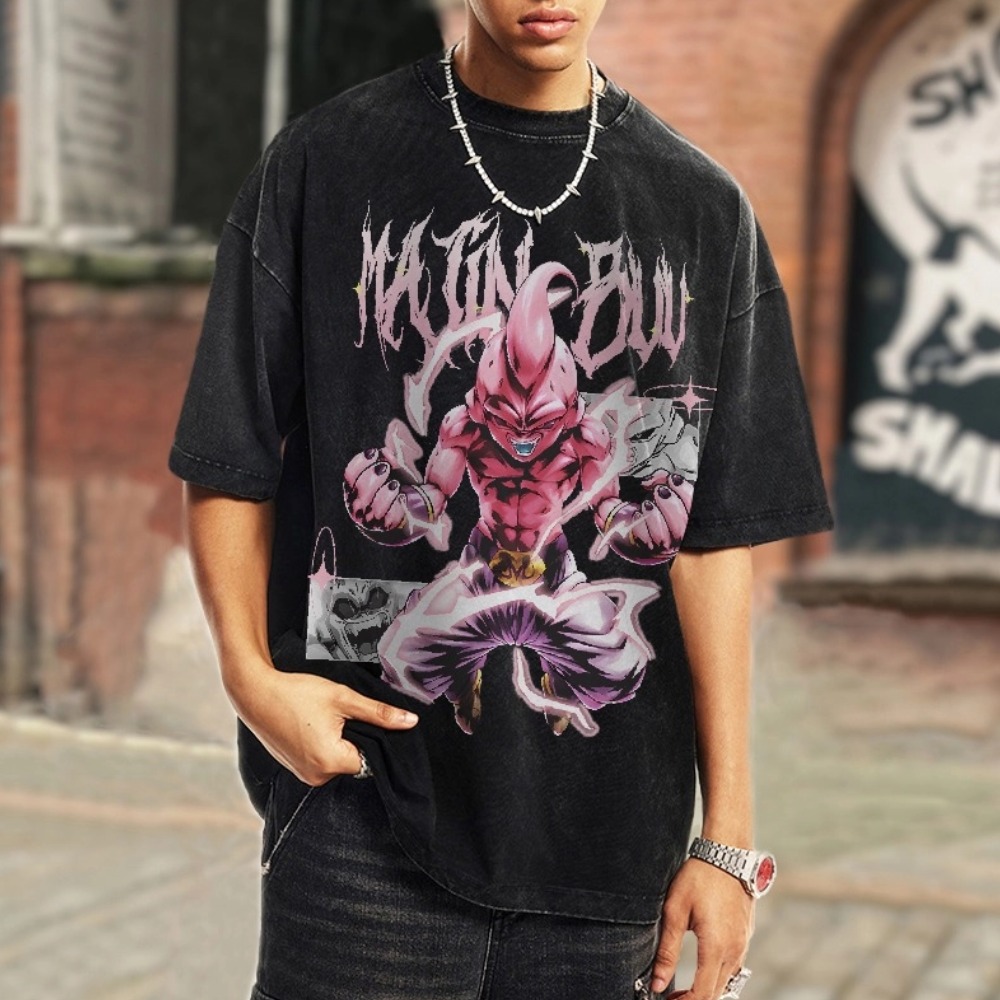 Kid Buu Vintage T-Shirt | Dragon Ball Super