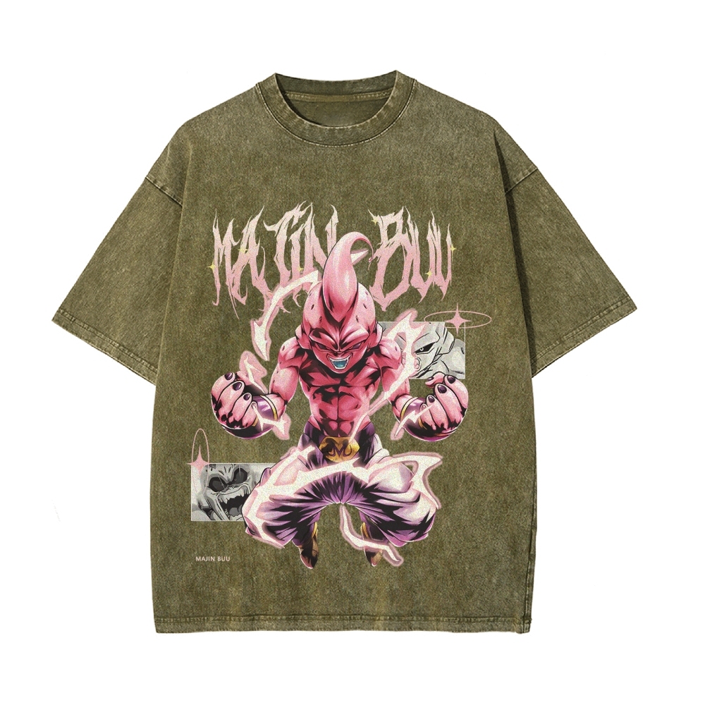 Kid Buu Vintage T-Shirt | Dragon Ball Super