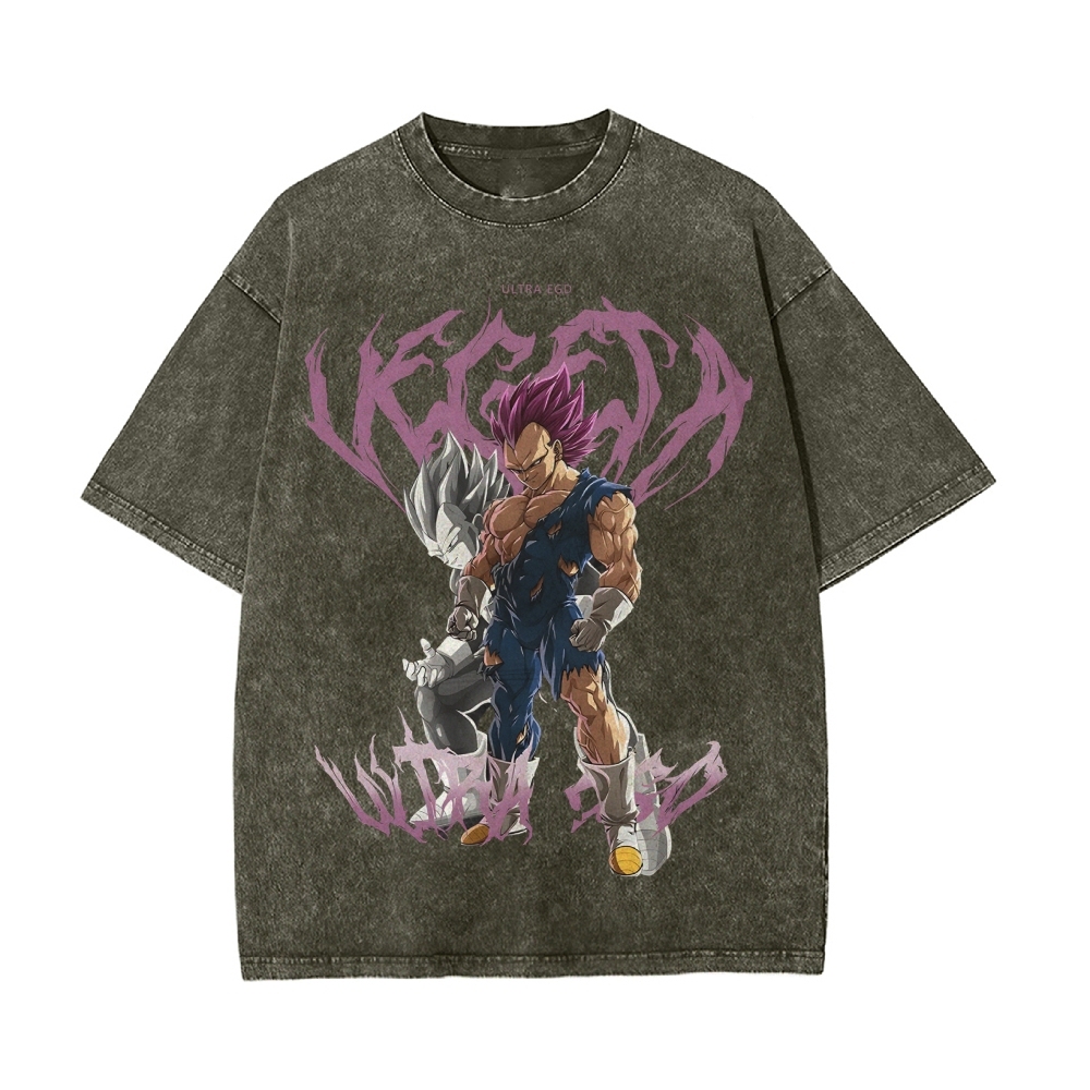 VEGETA ULTRA EGO VINTAGE  T-Shirt | Dragon Ball Super