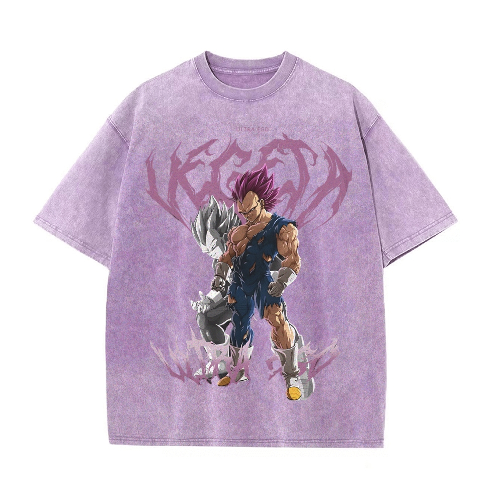 VEGETA ULTRA EGO VINTAGE T-Shirt | Dragon Ball Super