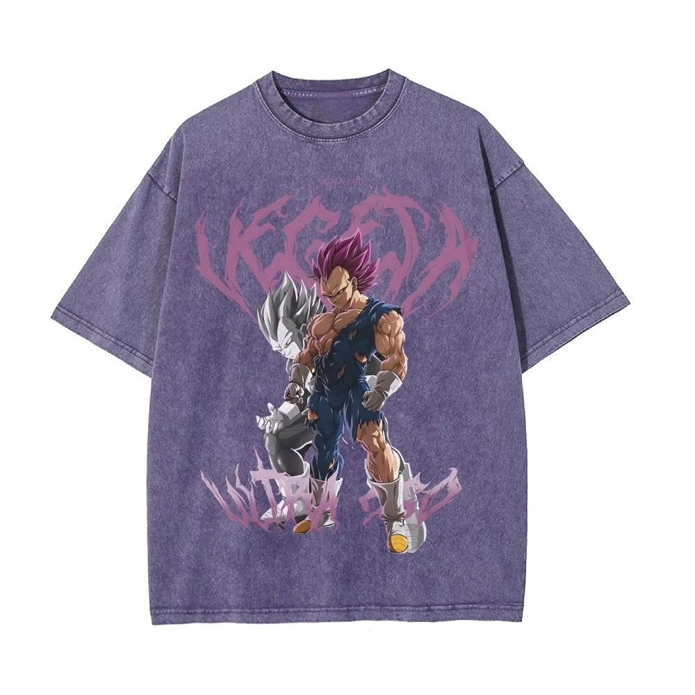 VEGETA ULTRA EGO VINTAGE  T-Shirt | Dragon Ball Super