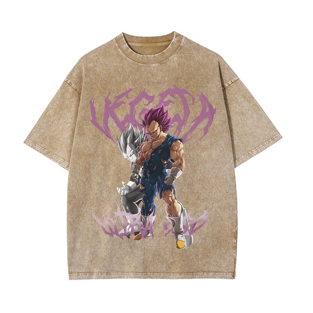 VEGETA ULTRA EGO VINTAGE  T-Shirt | Dragon Ball Super