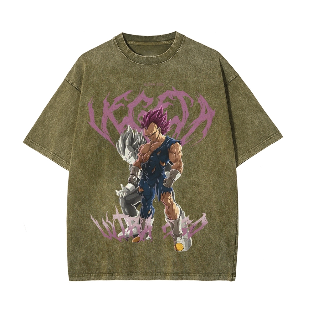 VEGETA ULTRA EGO VINTAGE  T-Shirt | Dragon Ball Super
