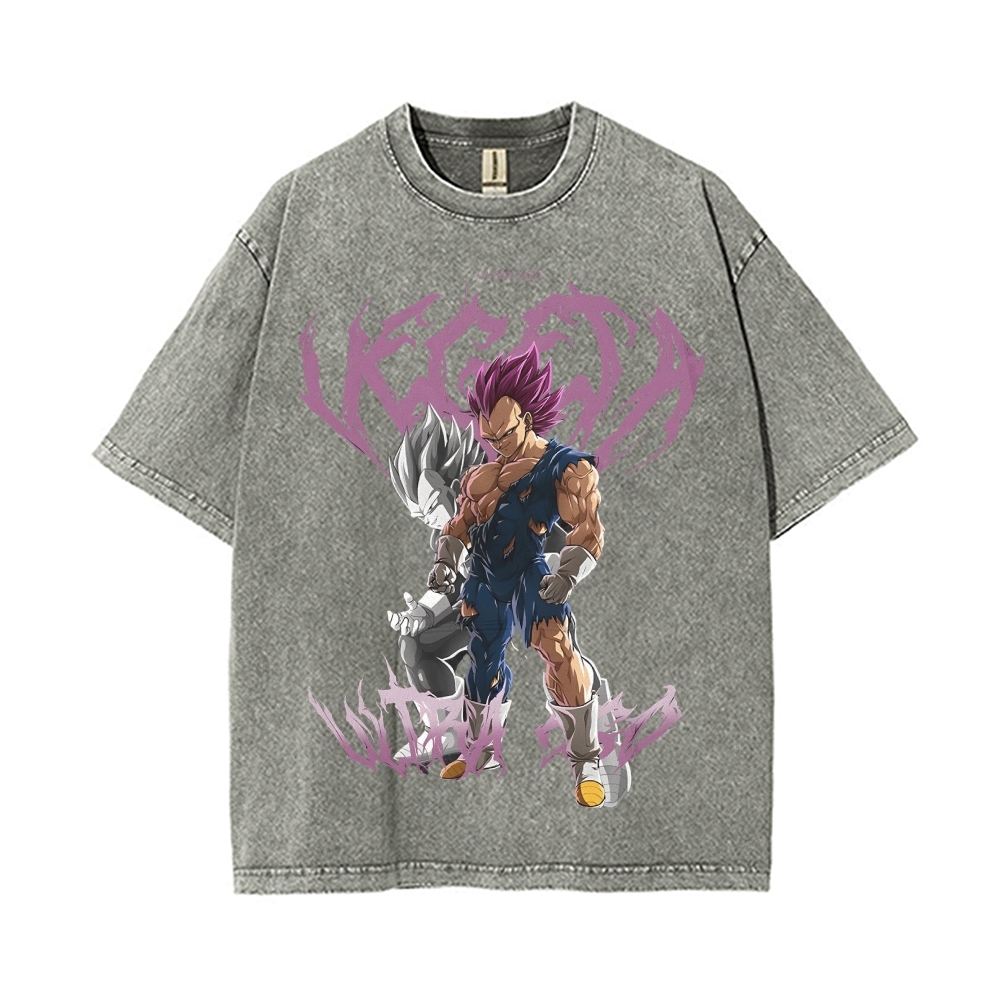 VEGETA ULTRA EGO VINTAGE  T-Shirt | Dragon Ball Super