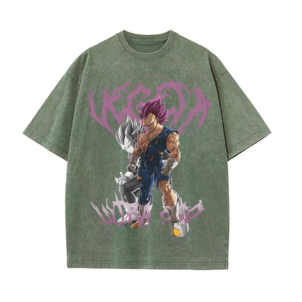 VEGETA ULTRA EGO VINTAGE T-Shirt | Dragon Ball Super