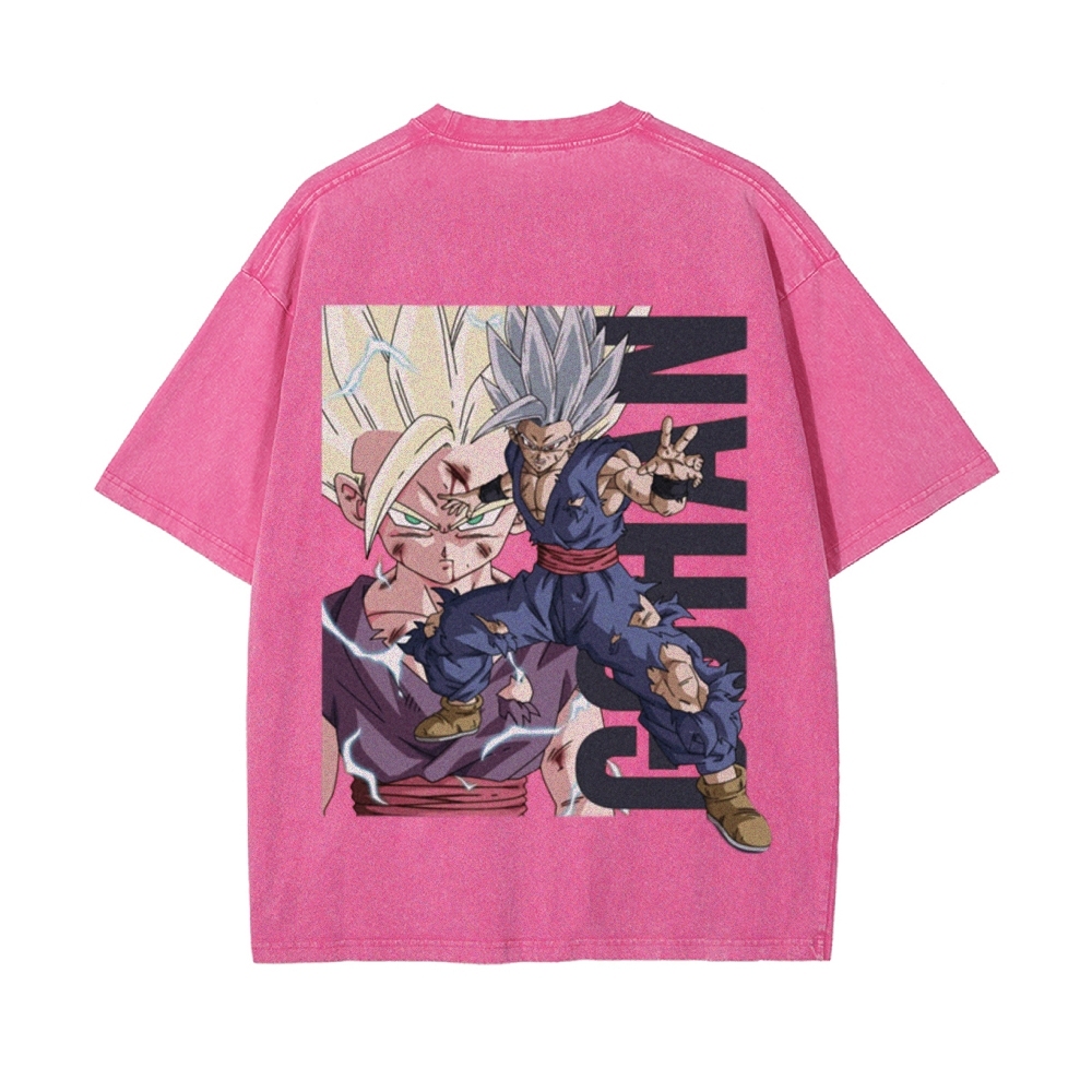 Son Gohan Vintage Oversized T-Shirt | Dragon Ball Super