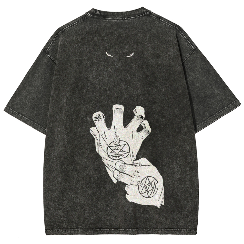 Alucard Hellsing Washed T-Shirt