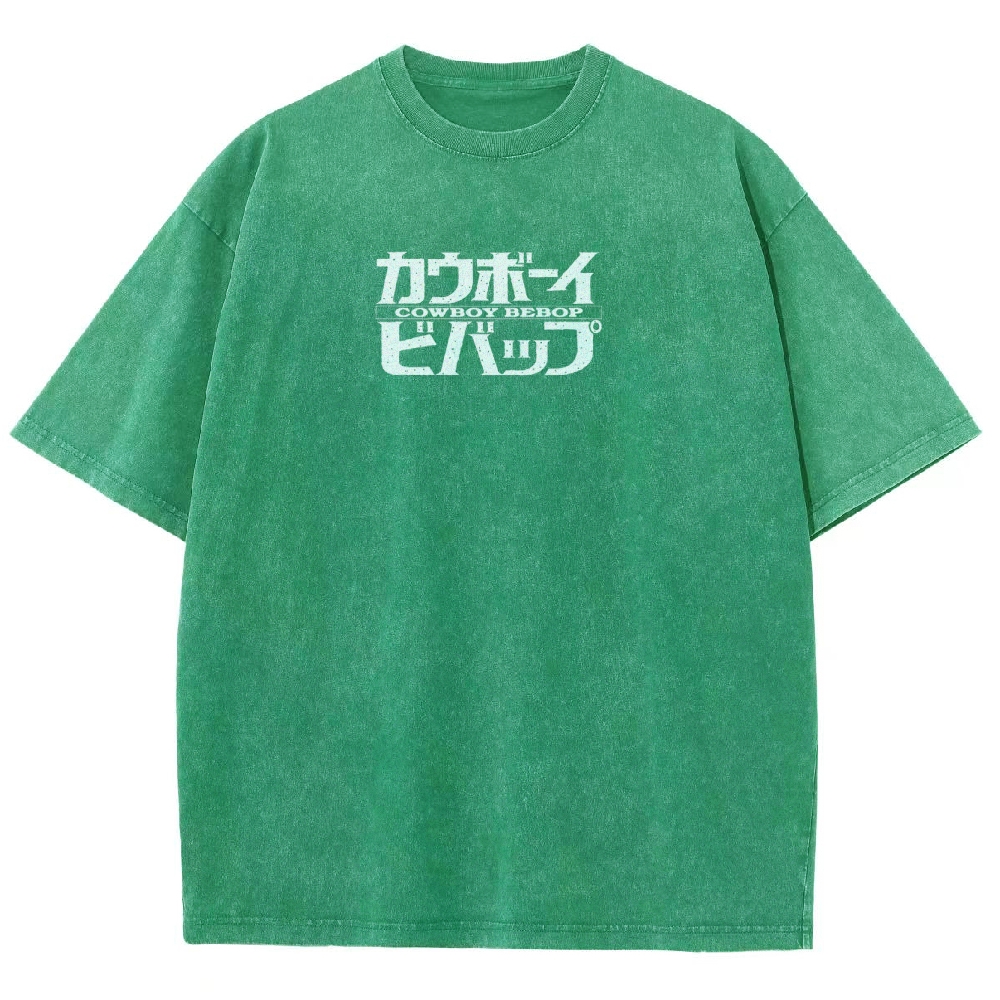 Cowboy Bebop Unisex Fit Washed T-Shirt