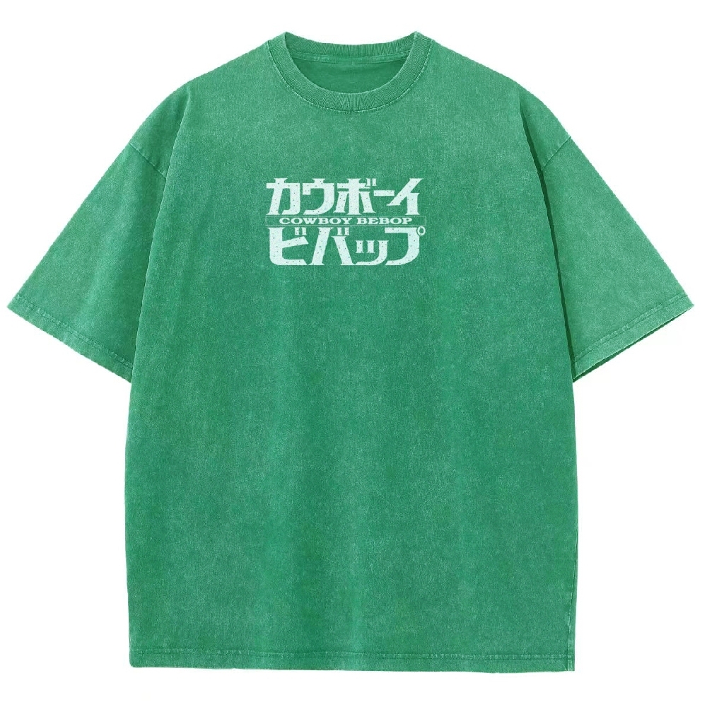 Cowboy Bebop Unisex Fit Washed T-Shirt
