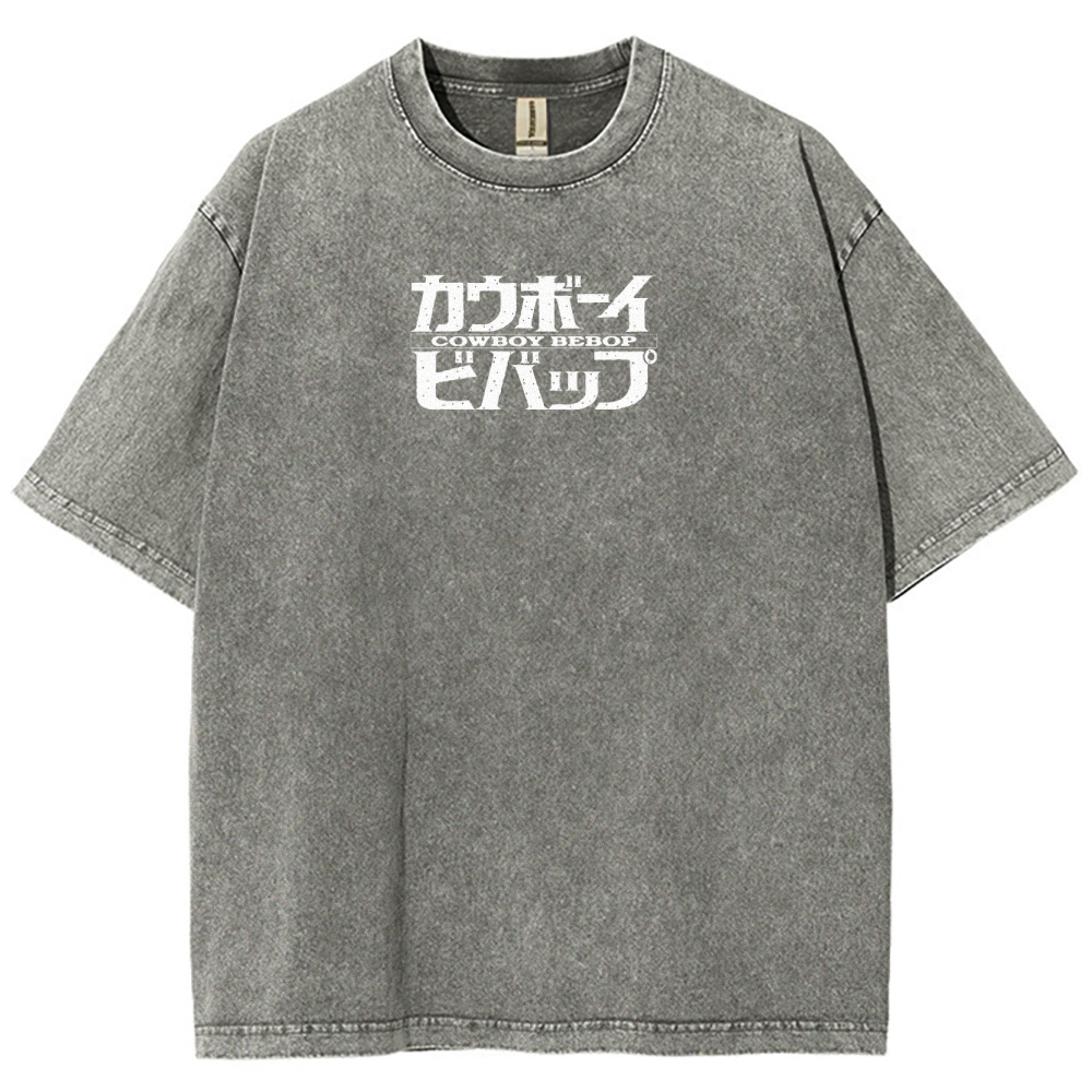 Cowboy Bebop Unisex Fit Washed T-Shirt