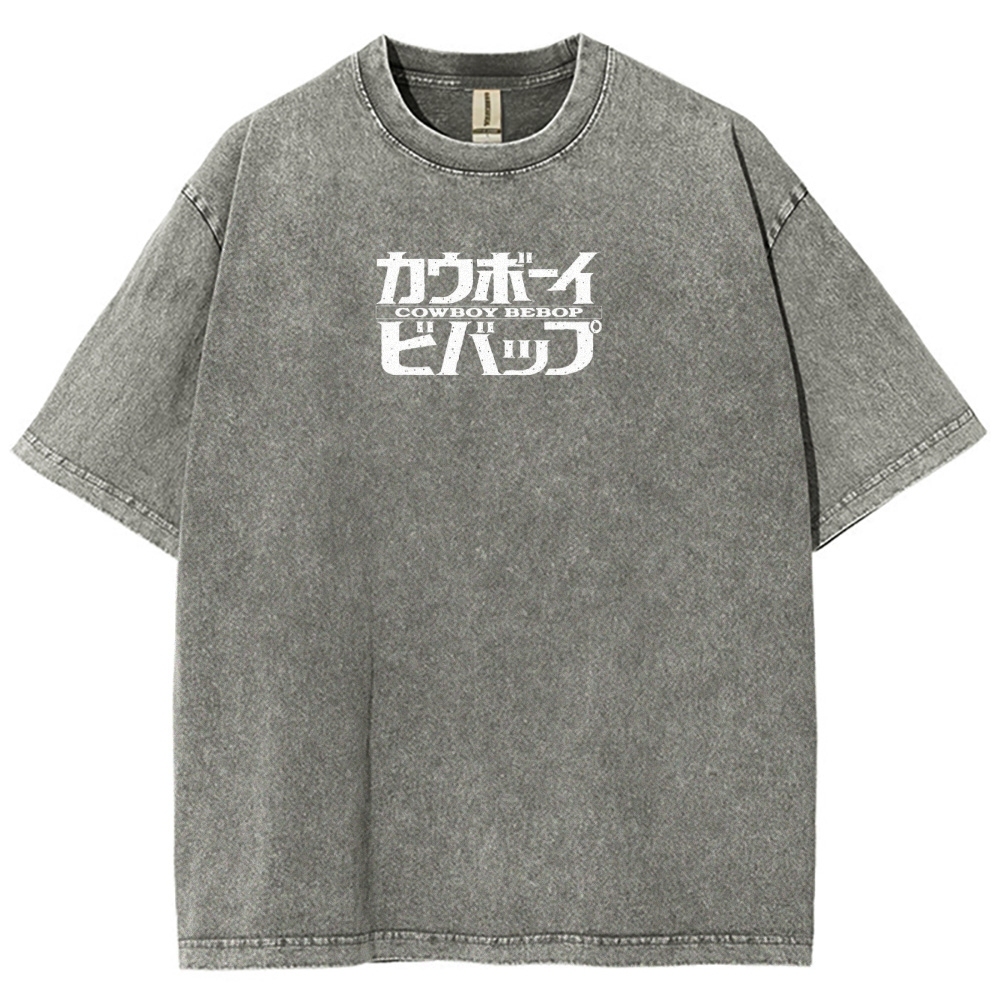Cowboy Bebop Unisex Fit Washed T-Shirt