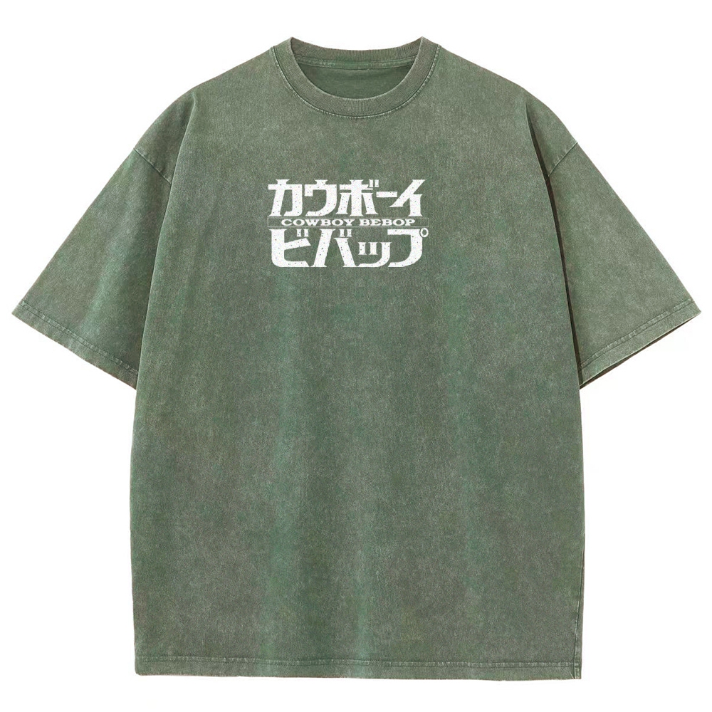 Cowboy Bebop Unisex Fit Washed T-Shirt