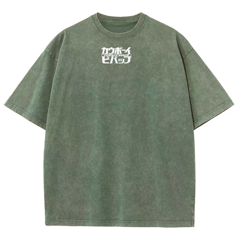 COWBOY BEBOP VIII ACID WASH TEE