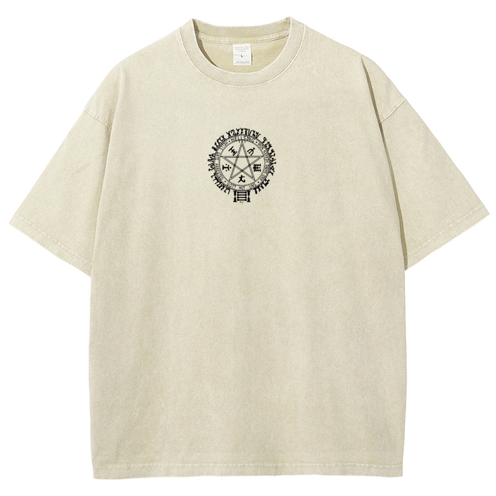 Alucard Hellsing Unisex Fit Washed T-Shirt 2501009113