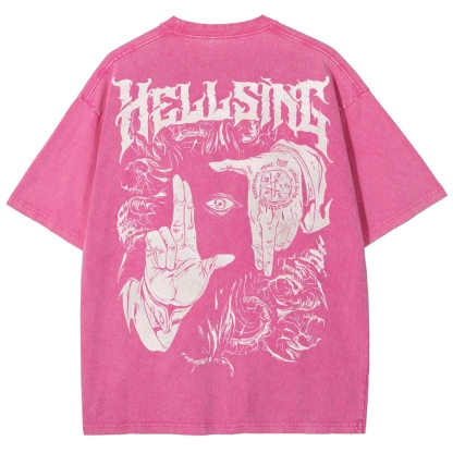 Alucard Hellsing Unisex Fit Washed T-Shirt 2501009113