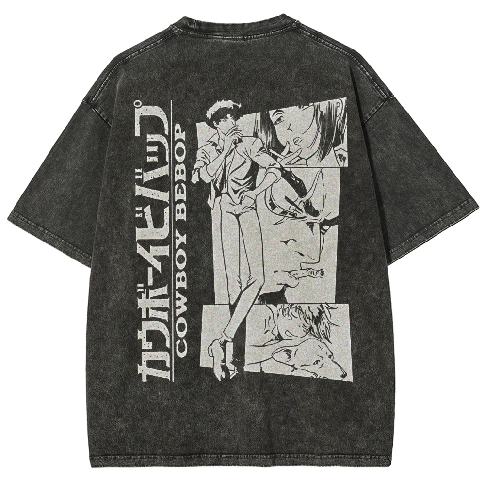 Cowboy Bebop Unisex Fit Washed T-Shirt 2501009457