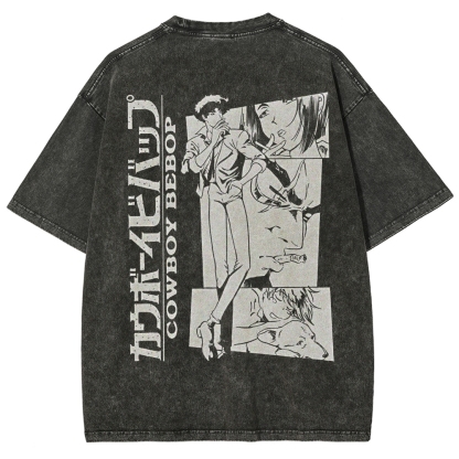 Cowboy Bebop Unisex Fit Washed T-Shirt 2501009457