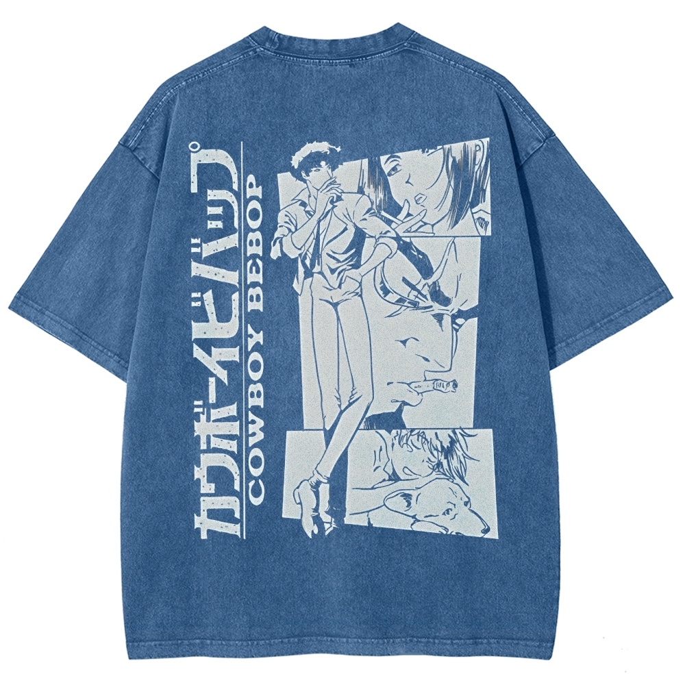 Cowboy Bebop Unisex Fit Washed T-Shirt 2501009457