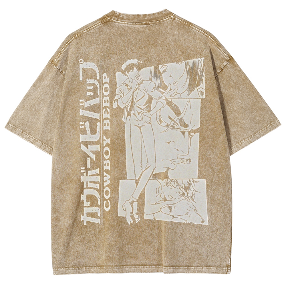 Cowboy Bebop Unisex Fit Washed T-Shirt 2501009457