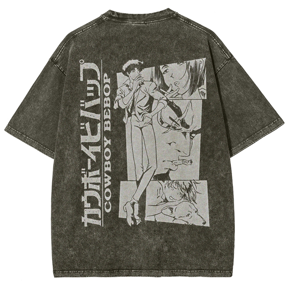 Cowboy Bebop Unisex Fit Washed T-Shirt 2501009457