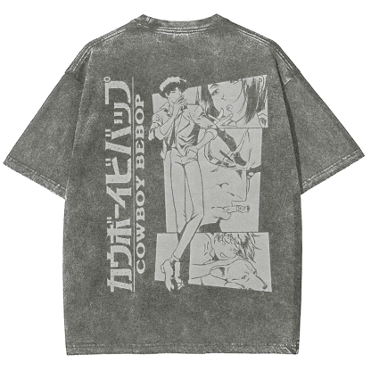 Cowboy Bebop Unisex Fit Washed T-Shirt 2501009457