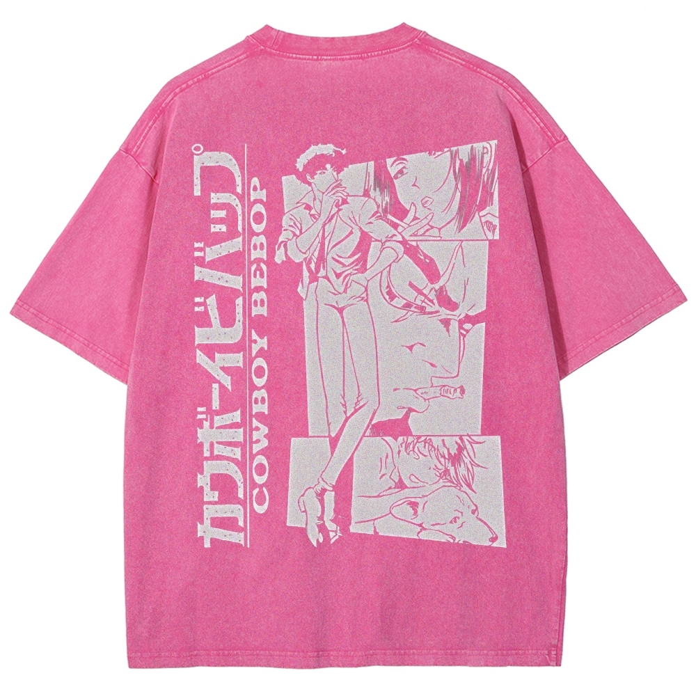 Cowboy Bebop Unisex Fit Washed T-Shirt 2501009457