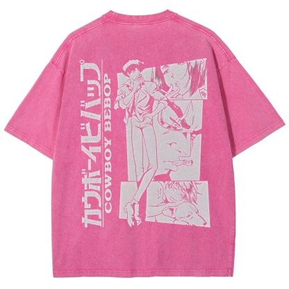 Cowboy Bebop Unisex Fit Washed T-Shirt 2501009457