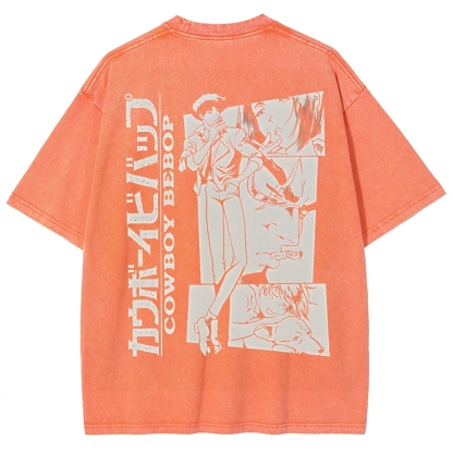 Cowboy Bebop Unisex Fit Washed T-Shirt 2501009457